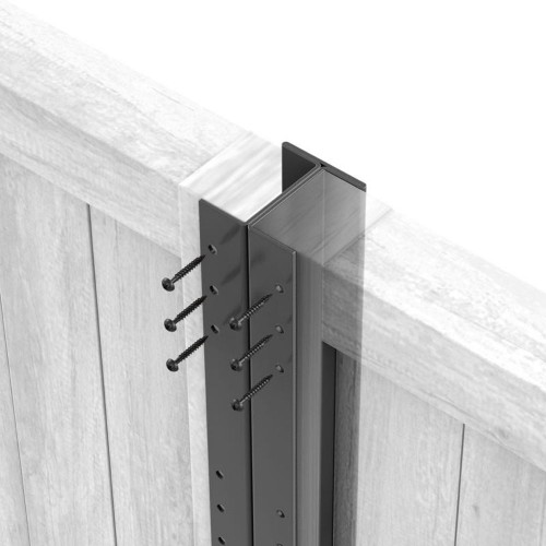 48 x 2400mm Durapost Classic Fence Post Anthracite Grey 48 x 2400mm Durapost Classic Fence Post Anthracite Grey